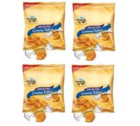 Original Sugar-Free Sweets Butter Caramel Candies 80G and Soft Creamy Toffees 80G | Diabetic-Friendly Candy & Sweets | Indulgent & Guilt-free value Pack Sugarless (4 Bags x 80g, Toffee)