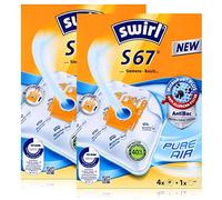 Original SWIRL S67 Vacuum Cleaner Bags for Siemens VS Z30000... 39999 - Z 3.0 - 08 Beutel SWIRL S67