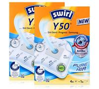 Original SWIRL Y50 Vacuum Cleaner Bags for Dirt Devil M 7100 - EQU - 08 Beutel SWIRL Y50