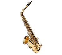 Original Symphony Wester Wild Design Alto Saxophone Alto - Gold/Silver + Deluxe Hard Shell Case and Accessories - New