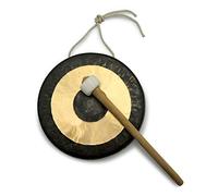 Original Tam Tam Gong/Whood Chau Gong 20 cm Great Sound Including Wood / Cotton Mallet -7020
