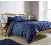 Original Teddy Duvet Set - Navy / Single