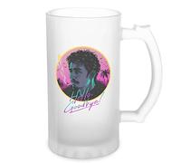 Original The Umbrella Academy Hello Goodbye Klaus Hargreeves Transparent Beer Mug Stein 500ml