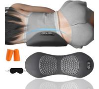 Original Therava 3 - in - 1 Back Massager, 3 in 1 Mysoothelab Back Massager with Traction, Triple Fusion Backs Massagers for Relieve Pain, Suitable for Chairs, Bed, Promote Blood Circulation (B)