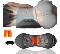Original Therava 3 - in - 1 Back Massager, 3 in 1 Mysoothelab Back Massager with Traction, Triple Fusion Backs Massagers for Relieve Pain, Suitable for Chairs, Bed, Promote Blood Circulation (A)
