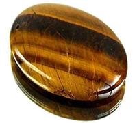 Original Tiger Eye Stone 9.25 Ratti Rashi Ratna Natural And Certified By Gemological Laboratory Of India Precious Gemstone Unheated And Untreated Gems For Astrological Purpose-B0C1P2N8BN, Silver