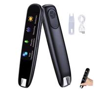 Original Translator Pen, Portable Smart Scanning Reading Translator with 112 Language Support, Offline Online Electronic Dictionary for Study, Work and Travel (black)