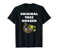 Original Tree Hugger Funny Sloth T-Shirt T-Shirt