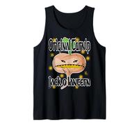 Original Turnip Jack O Lantern Halloween Pumpkin Carving Tank Top