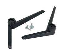 Original TV Base Stand Left and Right Leg Pair Feet with Screws Compatible for BUSH QLED55UHDS Smart 4K Ultra HD HDR LED