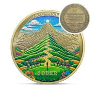 Original Two Month Sobriety Coin - Recovery 2 Month View AA Coins - Na Ha AA Chips and Medallions - 1-10 Prime Sobriety Chip Alcoholics Anonymous Gifts for Men Women