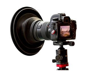 Original ULHgo Ultimate Lens Hood - DSLR Camera Lens Anti Reflection Camera Accessory - Foldable Rubber Lens Protector - Fits 49mm - 82mm Lens Filter Thread - Photography Gifts - From Kickstarter