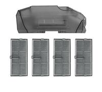 Original Vacuum Cleaner Dust Container Module, Robot Bin Hepa Filter, Compatible For Dreame, X30 Pro S10 Pro (Color : 1 Dust Box 4 Filter)