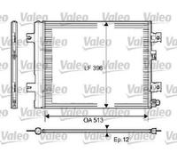 Original VALEO Condenser Air Conditioning 814077 for Dacia Lada Renault