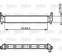 Original VALEO Radiator Engine Cooling 735310 for Audi Seat Skoda VW