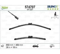 Original VALEO Wiper Blade 574707 for Alfa Romeo Audi Cupra Seat Skoda VW