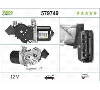 Original VALEO Wiper Motor 579749 for Citroën DS