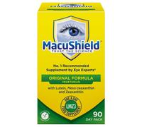 Original+ Vegetarian - 90 Day Pack, Eye Health Food Supplement containing Lutein, Zeaxanthin and Meso, as Well as Vitamin B2 which Supports Normal