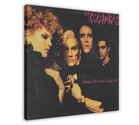 Original Vintage Mini Poster _ Magazine Clipping - The Cramps - Songs The Lord Taught Us Canvas Poster Wall Art Decor Print Picture Paintings for Living Room Bedroom Decoration 28x28inch(70x70cm)