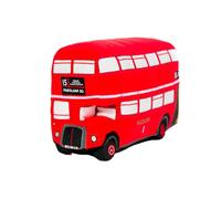 Original Vintage Routemaster London Bus Soft Toy - Double Decker Plush Toy for Kids and Collectors