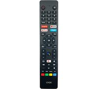 Original Voice Remote Control Compatible for Logik L43AUE21 RM-C3250 RMC3250 Smart TVs for Netflix, Youtube, Prime and Google Play Buttons