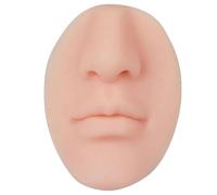 Original Wall-Mounted Soap Dispenser in Realistic Nose Shape Sustainable Silicone for Unique Shower Pleasure Creative Bathroom Design (10 cm)