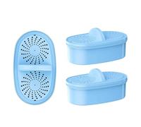 [Original] Waterdrop WD-PF-01 Alkaline Replacement Filters for All Waterdrop Pitcher Filtration System, WD-PT-05BL-L, Raise the Water pH Level, Add Beneficial Minerals, Last Up to 2 Months (3 Packs)