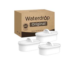 [Original] Waterdrop WD-PF-01A Plus Replacement Filters for All Waterdrop Tank Filtration System, NSF Certified, Last Up to 2 Months or 757 L (Pack of 3)