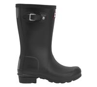 Hunter Kids Original Wellington Boot, Black, Size 12 Younger Black