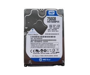 Original Western Digital 750GB WD7500BPVX 5400RPM SATA 2.5" HDD Hard Disk Drive
