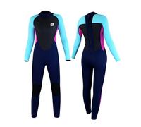 Original Wetsuit, 3mm Neoprene One Piece Diving Suit Thermal Warm Full Body Long Sleeve Wet Suits for Water Sports Surfing Snorkeling Cover Child Junior Teenager Youth