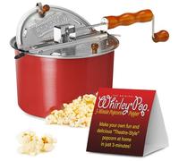 Original Whirley-Pop Popcorn Popper - Metal Gear - Red