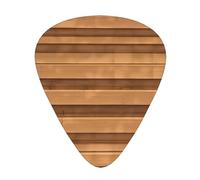 Original wood color texture Guitar Picks 12 Pack Assorted Thickness-0.46mm 0.71mm 0.96mm Thin Medium Heavy Picks for Acoustic Electric Guitar Ukulele