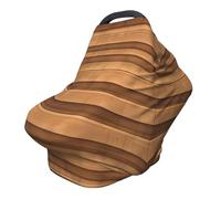 Original wood color texture Versatile full-print Stroller Chair Cover/Nursing Cover, specially designed for your baby