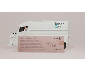 Original Xerox 6022 Yellow Toner Cartridge 1000 Pages - 106R02746