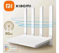 Original Xiaomi AX3000T Router 2.4GHz 5GHz 1.3GHz CPU 2X2 160MHz WAN LAN LED NFC Connection for Home Office Games Mi Original US plug