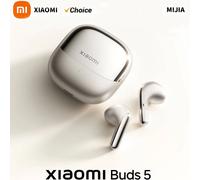 Original Xiaomi Buds 5 Earphone TWS AI Active Noise Cancelling HiFi Wireless Bluetooth Sound Recording Headphone Lossless Audio Gold