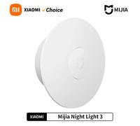 Original XIAOMI Mijia Night Light 3 Adjustable Brightness Infrared Smart Human Body Sensor Magnetic Base For Smart Home Life