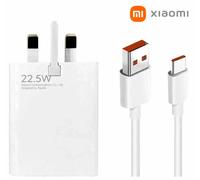 Original Xiaomi Power Adapter Fast Charger UK Plug Turbo Charge 120W 67W 22.5W