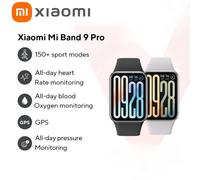 Original Xiaomi Smart Band 9 Pro Smartband 1.74" AMOLED Display Blood Oxygen Sport GPS Smart Watch Bracelets Mi Band Metal Body Pink