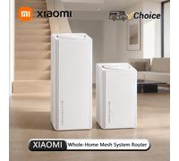 Original Xiaomi Whole-Home Mesh System Router WiFi6 Bluetooth Repeater Modem Gateway IPTV Signal Amplifier Gaming Accelerator-CN WHITE