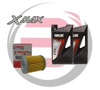 Original Yamaha X-Max 400 2017 Maintenance Kit (Yamalube Oil + Oil Filter) Xmax