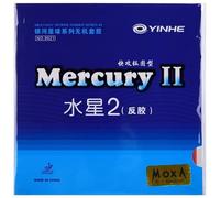 Original YINHE MERCURY II Table Tennis Rubber Mercury-2 Allround Spin Control Ping Pong Sponge (Red Soft)