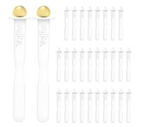 Original Yoffee Nose Wax Applicators - Pack of 30 Reusable Sticks for Nostril Hair Removal - Made of Non-Toxic Plastic - Packaging without Wax Pot