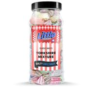 Original Yorkshire Mixture Boiled Sweets Retro Gift Jar - by Little Dotties | Traditional Candy Treats | Pick and Mix Sweet | 600 grams | Perfect for: Gifts | Birthdays | For Sharing