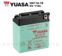 YUASA 6N11A-1B Battery without acid pack