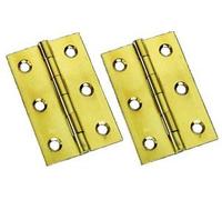 OriginalForgery Solid Brass 1-1/2" Extruded Butt Hinges