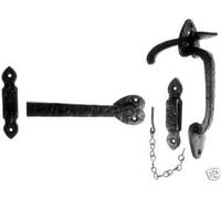 OriginalForgery Suffolk/Thumb Latch in Matt Black Cast Iron