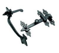 OriginalForgery Suffolk/Thumb Latch in Matt Black Cast Iron (AB138)