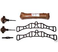 OriginalForgery Victorian Clothes Airer AGA Kit & Rope Black Cast Iron